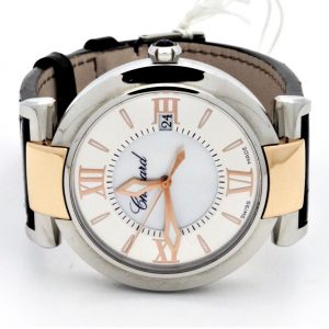Imperiale 28mm Watch With 18k Rose Gold, Stainless Steel & Amethyst Watch