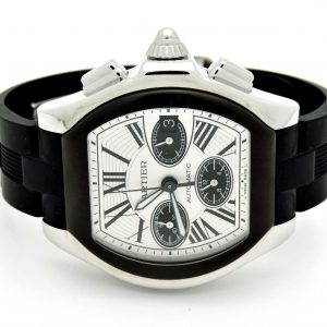 Front Roadster Stainless Steel Black Watch